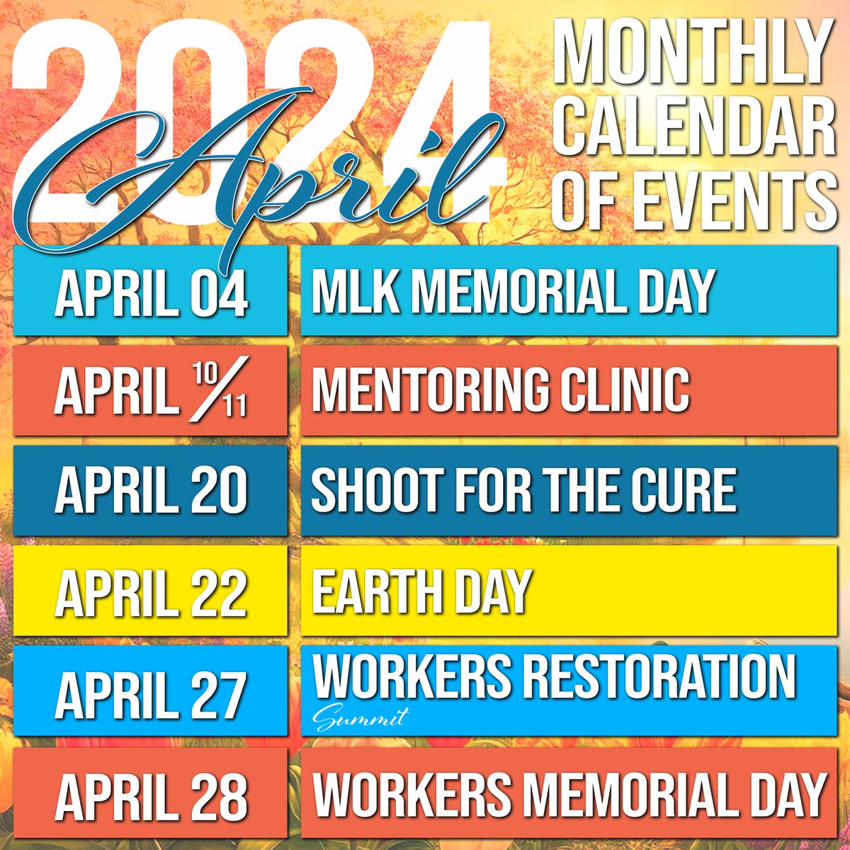 MemphisLabor's tweet image. Check out these events for the month of April 💪🏽 

#aprilevents #unionstrong #memphis