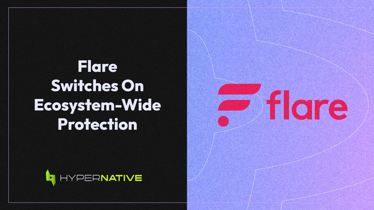 1/ @FlareNetworks switches on ecosystem-wide protection from hacks with Hypernative! Projects on Flare will get ✅ Security monitoring ✅ Compliance ✅ Threat intelligence ✅ Financial & market risks ✅ Operational risks ✅ Governance risks ✅ Phishing, scams and fraud