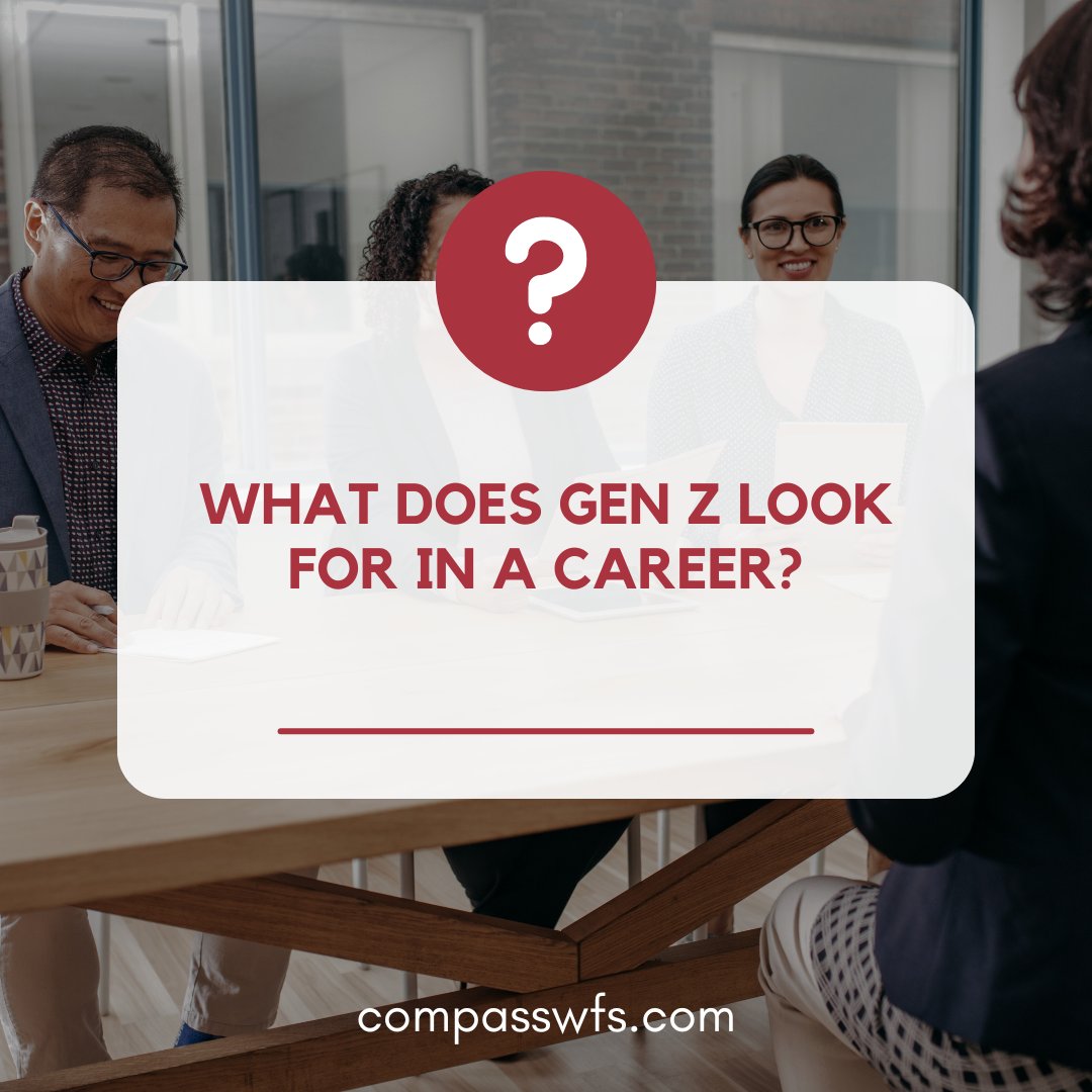 Gen Z seeks careers that offer purpose, growth opportunities, inclusive environments, and alignment with their values. #genz #generationz #newcareer #newjob #hiring #Hiringgenz #innovation #careerbuilding #hiringmanager #hr #hrmanager