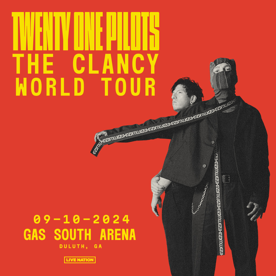 🎫PRESALE IS LIVE🎫 Get your exclusive presale tickets NOW until 11:59 PM tonight for @twentyonepilots at Gas South Arena on September 10! ➡ Click the link and use code INSIDER - bit.ly/4agj0lM