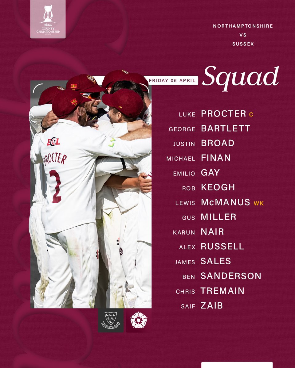 Northamptonshire CCC tweet media