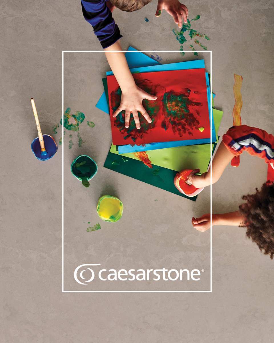 Hopefully life gets messy, we’ve got you covered. Caesarstone surfaces are made for life, maybe that’s why each one just feels like home. Create spaces for life with Caesarstone. Explore our colour catalogue. caesarstone.ca/countertops/ #interiordesign #designforlife #feelslikehome