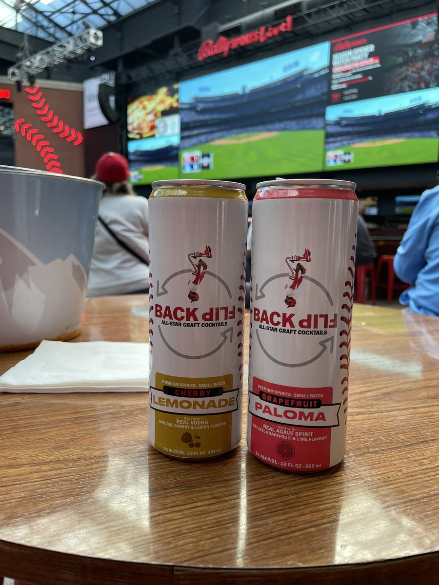 Its #OpeningDay in St Louis! The best home opener in MLB! I no longer backflip on Opening Day, now just drink them! Available at the stadium and @BPVSTL ! Find us in the Grab n Go markets sections 153,108, and 451 terrace. And #BallysLive, #SportsandSocial #CardinalsNation