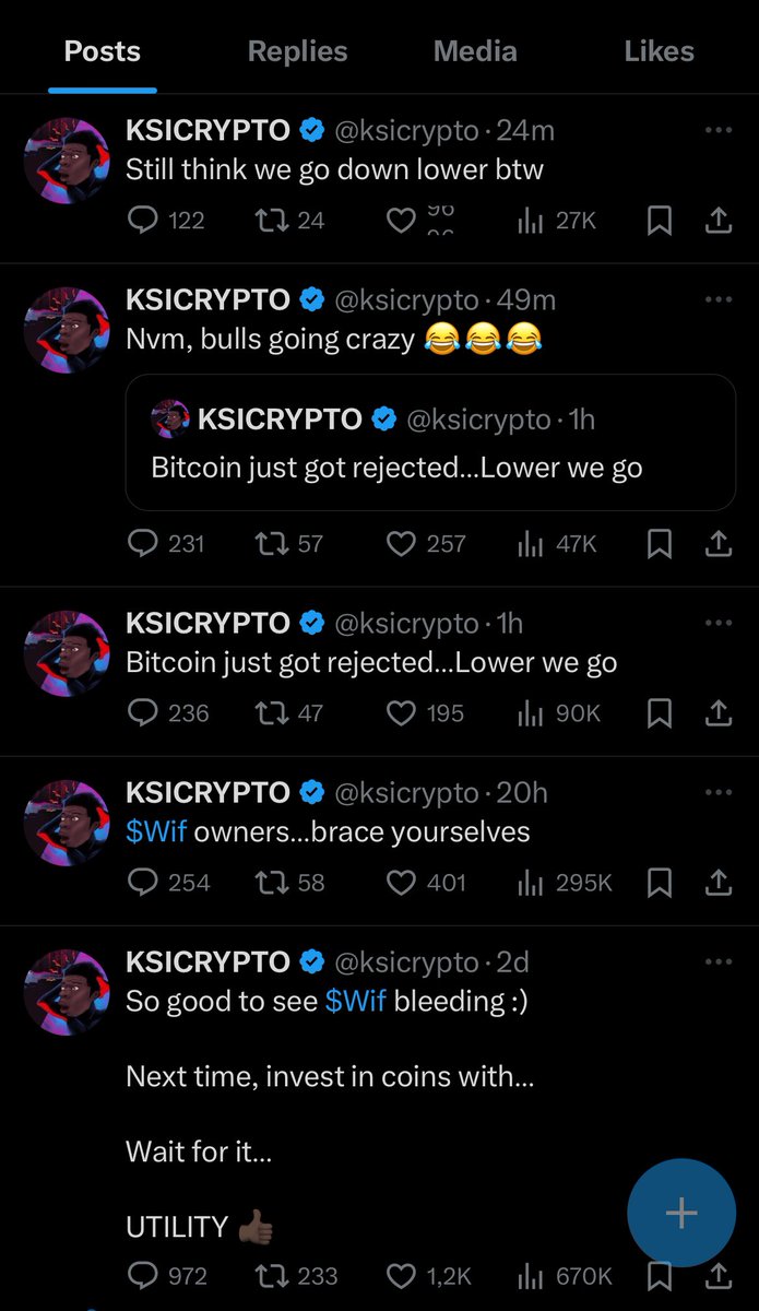 Some of yall dumb af thinking it really is KSI that’s tweeting all this.

It’s obviously someone he hired from CT to shitpost.