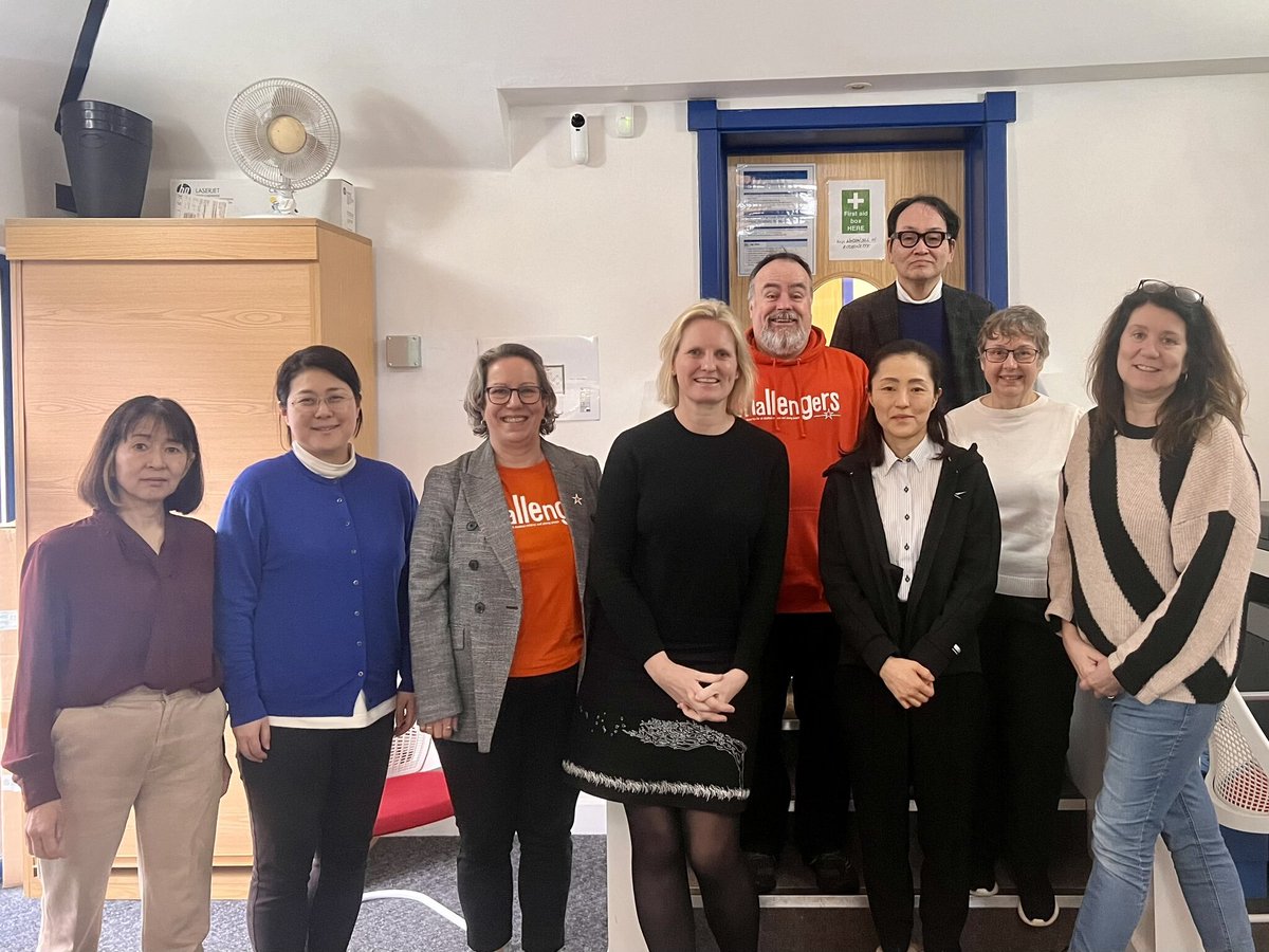We recently received a special visit from the other side of the world! Professor Uchiyama and his research team from Fukushima University in Japan visited Surrey to learn more about our approach to supporting disabled children 🧡 Read more here: ow.ly/UFyC50R89Zl