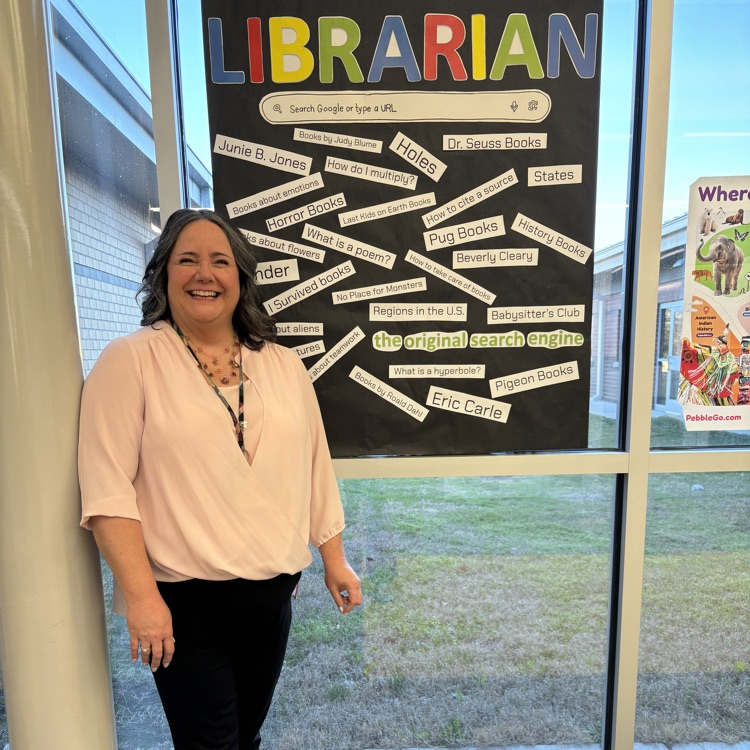 BlackmoreBears's tweet photo. Happy National School Librarian Day!
Miss Lewis provides so many resources for students, families and staff! We are GRATEFUL she is #PartOfThePride! #BEfamily https://t.co/xngWQEw1Yy