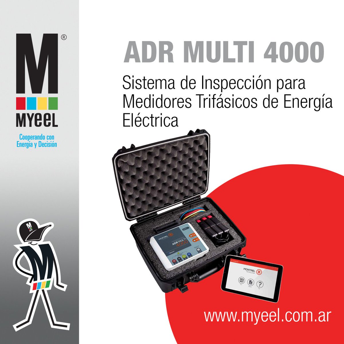 ⚡️ ADR MULTI 4000 ⚡️

🔎 Para más información, visite nuestra web: myeel.com.ar/producto/ADR-M…

#ADR4000 #verificadordemedidores #energíaeléctrica #MYEEL