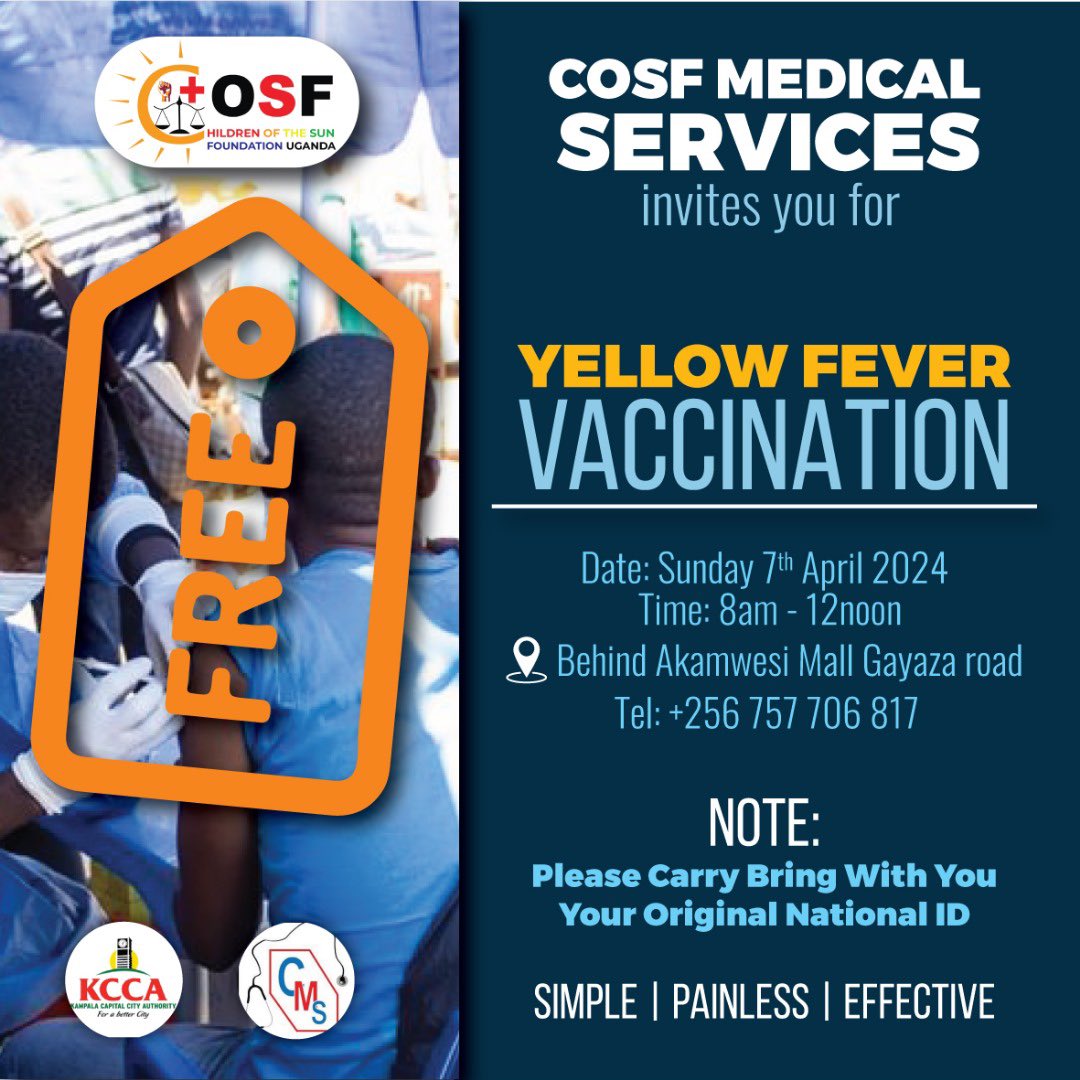 UgandaCosf's tweet image. Get vaccinated