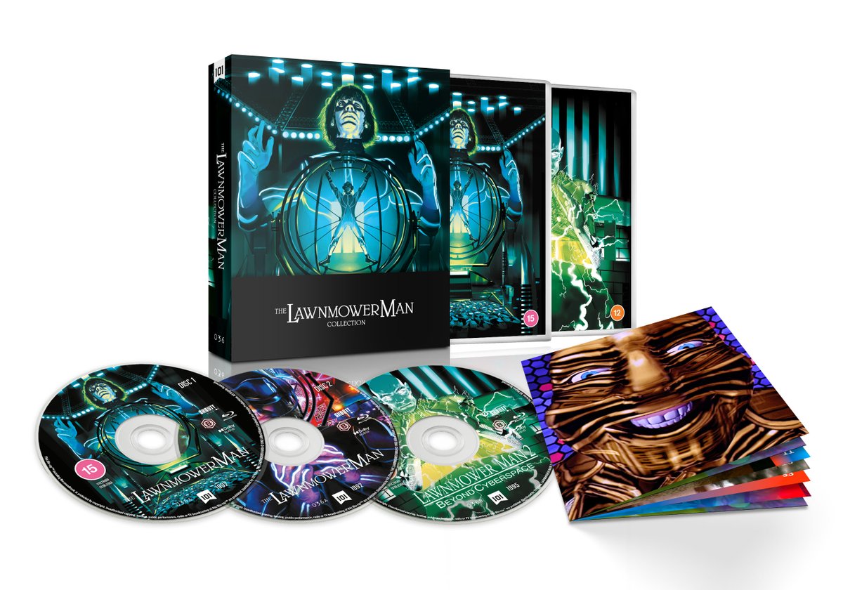 Coming to the Black Label this June, THE LAWNMOWER MAN COLLECTION, featuring the groundbreaking 90s sci-fi THE LAWNMOWER MAN & sequel LAWNMOWER MAN 2: BEYOND CYBERSPACE