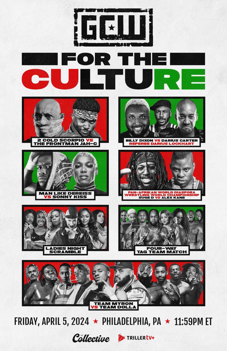 FRIDAY! FOR THE CULTURE: PHILLY! About Free GA: First come, first serve. There will be a separate line for GA entry before doors open. You can enter as GA for FREE until we reach capacity. After capacity, you MUST purchase a ticket to enter. Get Tix: FTCPHILLY.EVENTBRITE.COM