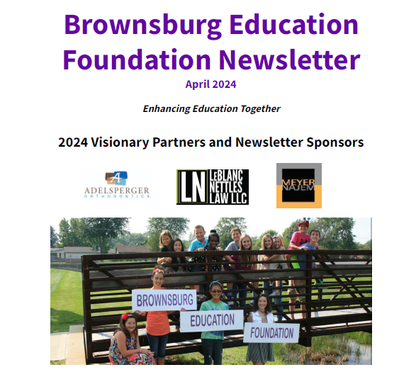 Check out the April BEF Newsletter, if you don't already receive it electronically: bit.ly/43PBMOr Would you like to join our newsletter distribution list? Click this link to sign up: bit.ly/3P8RNX7