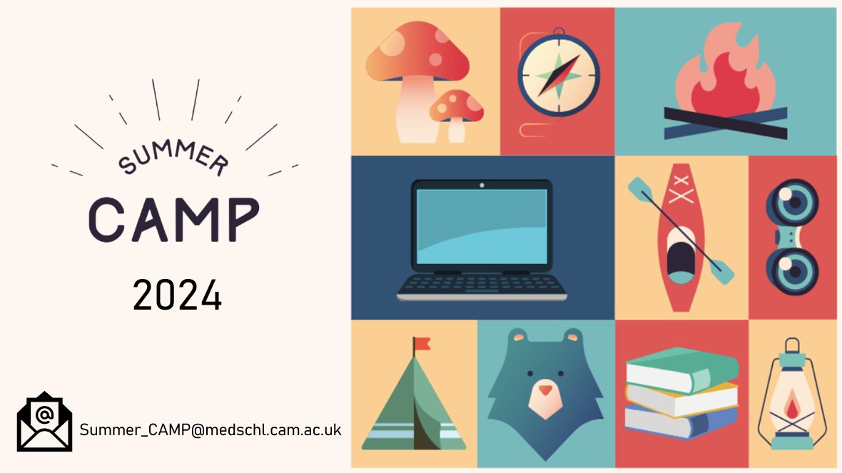 #SummerCAMP is back for 2024 and we need supervisors to get up and running! ☀️🥳 If you're passionate about widening participation at a postgraduate level then sign up to become a supervisor for our 2024 cohort here: forms.office.com/e/HBjS3A2sRj Further details ⬇️