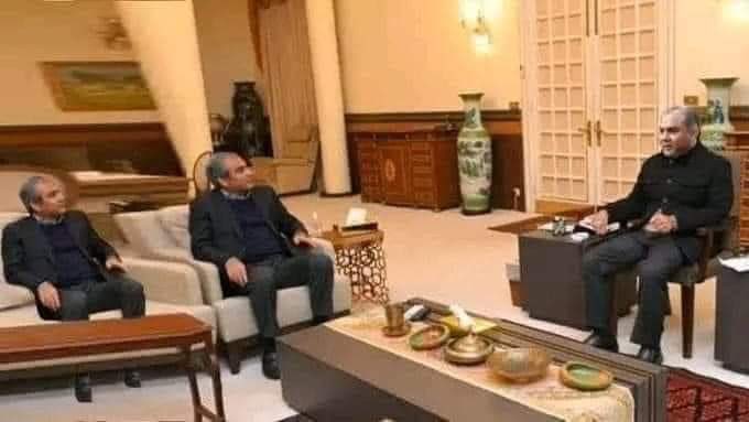 jamshaidAdasti's tweet photo. چیئرمین PCB محسن نقوی کی وزیر داخلہ محسن نقوی سے ملاقات، 

نیوزی لینڈ سیریز کی سیکیورٹی پر تبادلہ خیال
اس موقع پر سینیٹر محسن نقوی بھی موجود تھے😂 https://t.co/KEFNY5fHjt