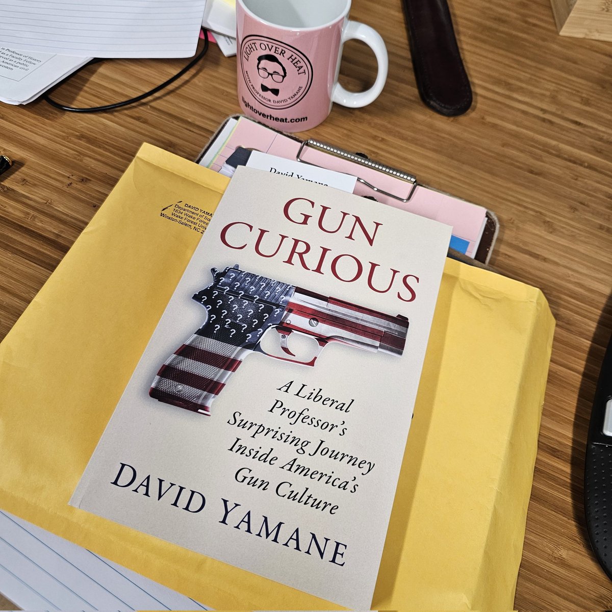 Mostly send out digital advance review copies these days, but some people are like me and can't read long form text electronically. So some printed ARCs do go out.

#books #bookreviews #writerslife #writer #publishing #guns #gunsafety #guncurious #2A #gunculture #soctwitter