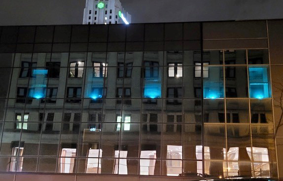 Thank you to everyone who joined us for @SBB_EVAWintl & Start by Believing Campaign. A big thank you to @cityoftwinsburg , @AkronChildrens & Victim Assistance Program of Summit County for helping us Turn Summit Teal - to show support for survivors of sexual assault. #saam #sbb