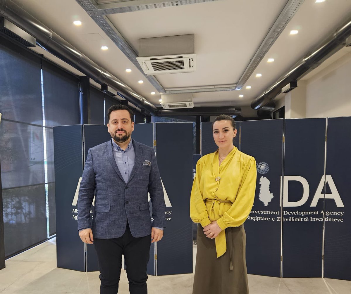 Kryetari jonë i Bordit Drejtues, z.Bilal Kara, u takua me znj.Laura Plaku, Drejtoreshë  e Agjensisë Shqiptare të Zhvillimit të Investimeve (AIDA). Gjatë takimit u dakortësua për rritjen e mëtejshme të bashkëpunimit mes dy organizatave.
<a href="/investinalbania/">AIDA</a>
