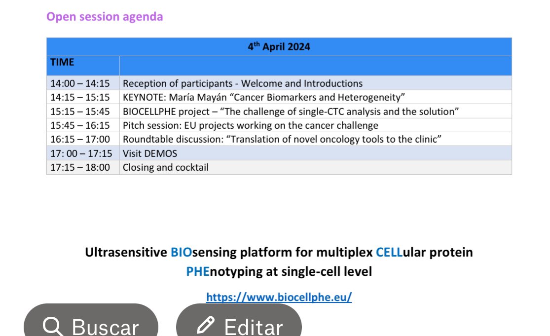 MariaDMayan's tweet photo. Glad to participate at the BIOCELLPHE Session #FETOPEN at @INLnano an excellent international institute from Spanish and Portuguese governments @CienciaGob
Now Isabel Pastoriza presenting results within this impressive project that aims to develop a new tech to detect CTCs π©βπ¬ https://t.co/oSglCvnGSV
