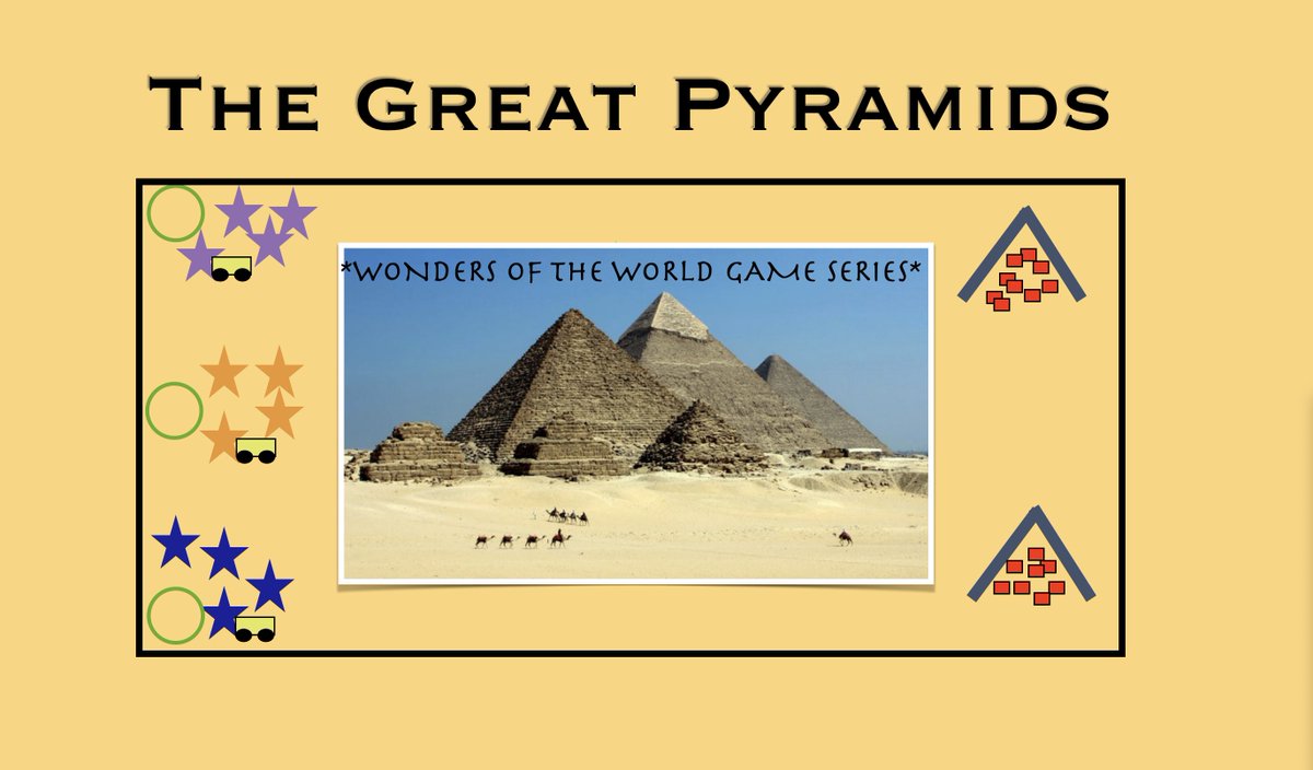 Game #3 of the new World Wonder series: The Great Pyramids #physed youtube.com/watch?v=Ixb5am…