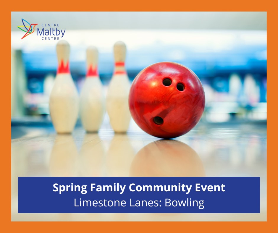 Join our Autism Family Support Coordinators for our Spring Community Event at Limestone Lanes Bowling Alley on Saturday, April 13th from 10:00AM - 12:00PM. For more information please see: 
maltbycentre.ca/events/spring-…
