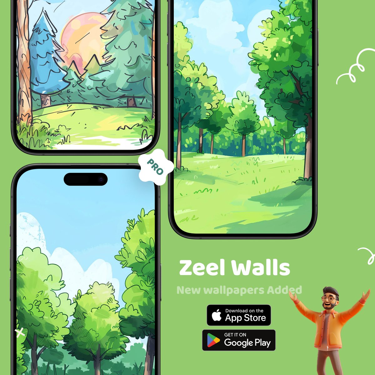 zeelwalls's tweet image. Added some beautiful hand drawn style scenery wallpapers to @zeelwalls Pro Section 🥰

Do you like these vibes? ✨ 

check it out - our app is free!!! 
iOS - apps.apple.com/app/zeel-walls…
Android - play.google.com/store/apps/det…