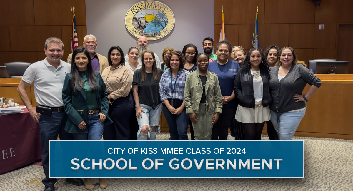 Our 2024 School of Government has officially begun! Last night featured presentations from the City Manager, Strategic Communications Division, and City Clerk's Office. Over nine weeks, participants will explore city services through hands-on activities, demos, and tours.