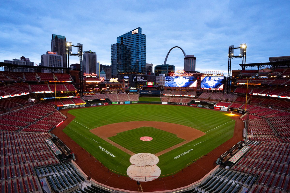 Cardinals's tweet image. Good Morning from Baseball Heaven! 

#ForTheLou