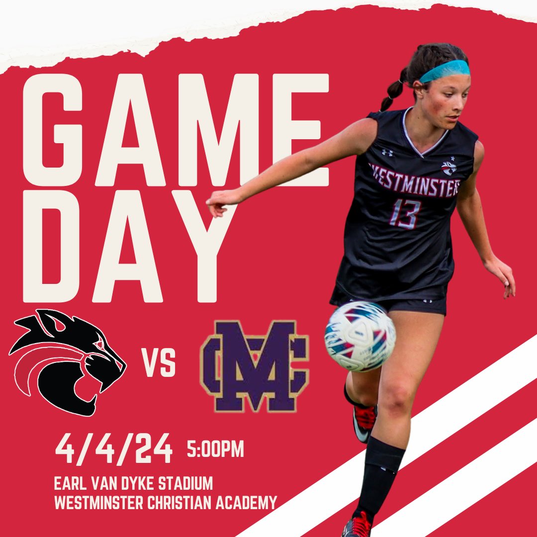 So excited to be back on the pitch tonight! Come support us as we take on Madison County HS in an area game at 5PM! #gocatsgo