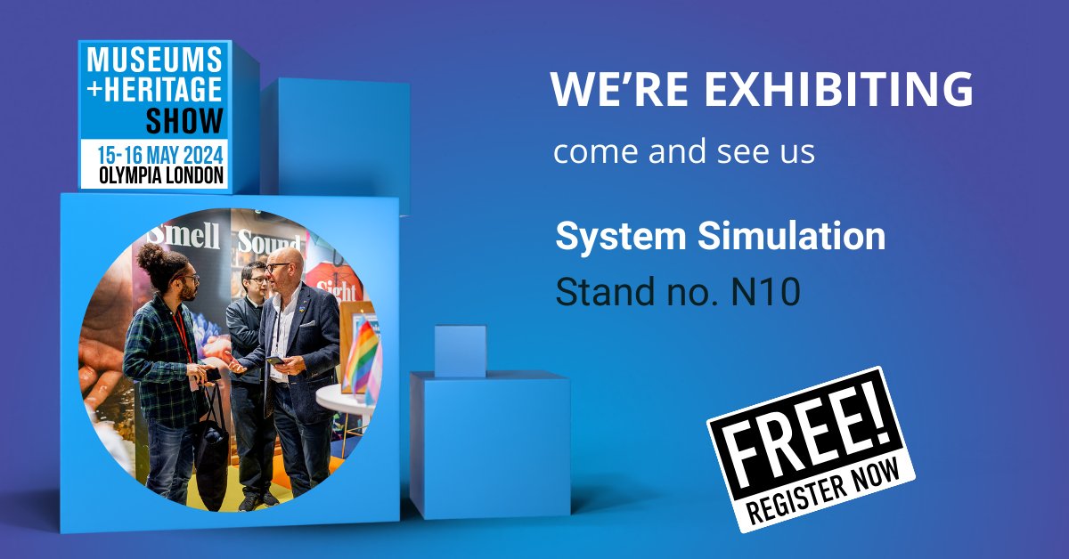 systemsim's tweet image. We&apos;ll be at the #MandHShow the 15-16 May at Olympia London. Book your free tickets today and we&apos;ll see you there! invt.io/1txbngw07je