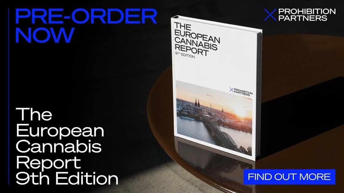 The 9th Edition of the longest-standing annual report on Europe's legal cannabis market is now available for pre-order 📗 The report offers the most up-to-date insights and analysis on the evolution of key markets, including: 🇩🇪 🇬🇧 🇨🇭 🇳🇱 🇨🇿 More 👉🏼 eu1.hubs.ly/H08qK9l0