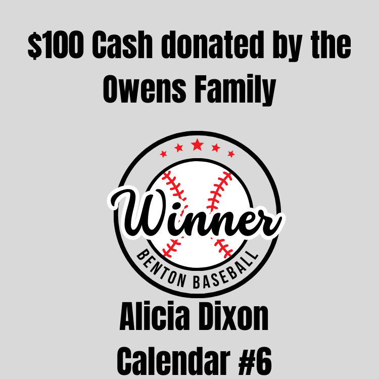 btownbaseball1's tweet photo. The April 4 winner of $100 Cash Donated by Evan &amp; Sherry Owens is Alicia Dixon! Congratulations Alicia! https://t.co/9bemIm5u2v