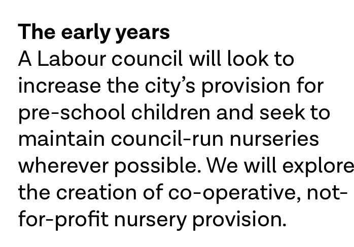 @bhlabour @UKLabour @BellaSankey @LabourList @SaveStpeters1 @SaveBrightStart In case, it isn’t blindingly obvious @SaveStpeters1 is literally a school in an outlying area of the city. It also has the only affordable preschool in the area hence why it had a 70% increase in demand in just over a year. 🙄