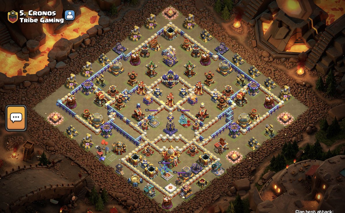 AusUnityCOC's tweet photo. TRIBE CRONOS April Qualifier Base! 

More Top Teams April Qualifier Bases Coming This Week! 🚀 

Follow, Like &amp; Retweet For More Esports Bases! 🛡️ 

https://t.co/rdUiyp1JqB https://t.co/5CSgtQaMOk