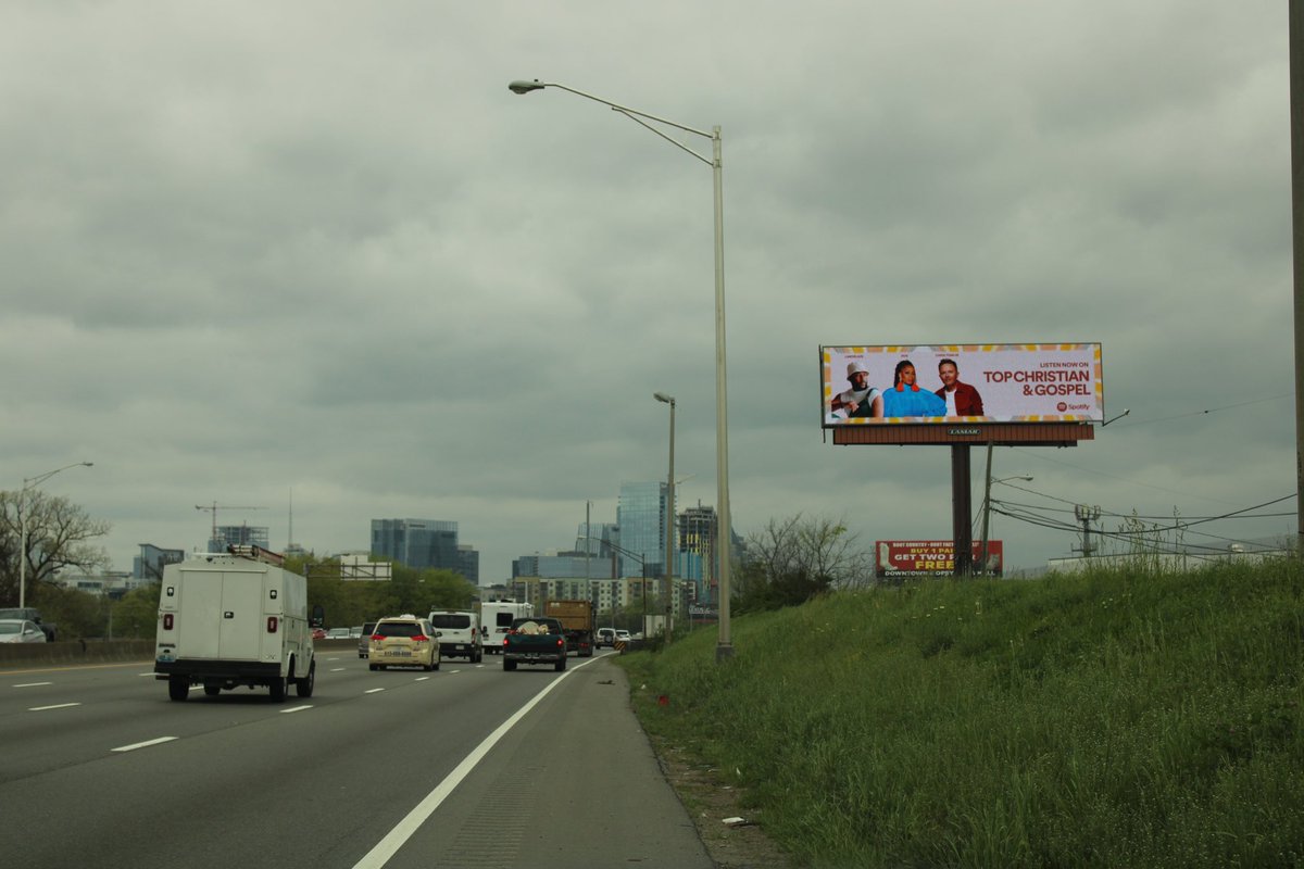 Limoblaze's tweet photo. @Spotify put me on a billboard in Nashville USA 🥺

Thank you guys so much 💜 https://t.co/bwIuD8naYD
