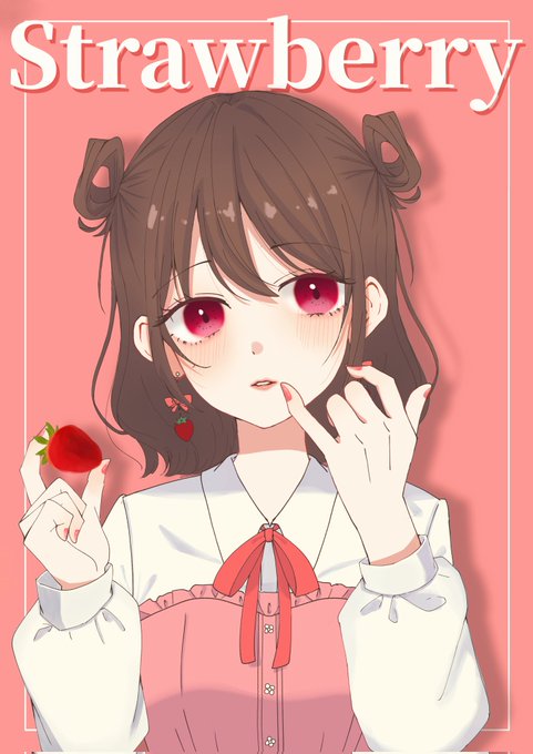 「red eyes strawberry」 illustration images(Latest)｜2pages