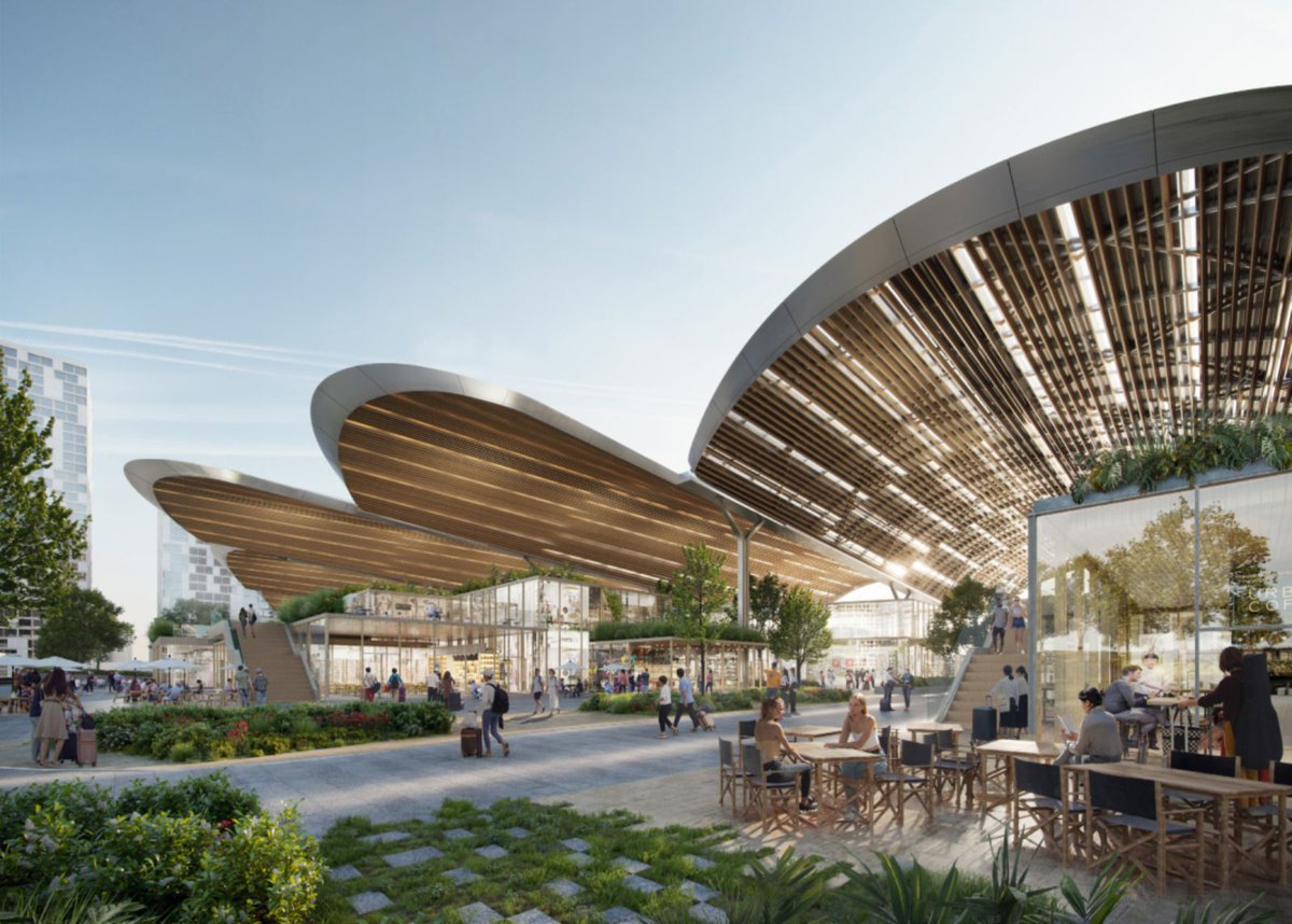 aasarchitecture's tweet photo. Remodelling of Madrid-Chamartín station by UNStudio, b720 Arquitectura and Esteyco
#architecture #statition #project @unstudio_architecture https://t.co/zNTbQjazNl https://t.co/WTLVH7NyUn