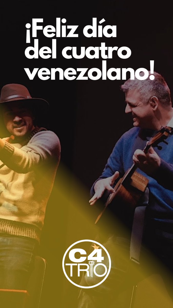 ¡Feliz 4 de abril! El día que celebramos el instrumento más lindo del mundo 🇻🇪🥰🌍👏