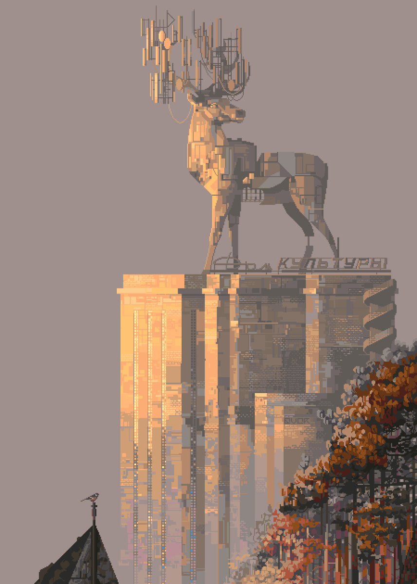 sixveeceear's tweet photo. my art recreated in Minecraft 😭 https://t.co/AnAUAWiwLx