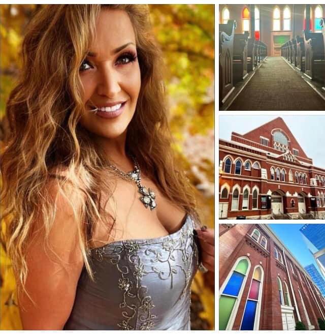 This is the most iconic stage ever! The Mother Church. This is where the Grand Ole Opry began and where I first dreamed of performing when I was a little girl. Later this year I get to walk out on this iconic stage and perform my songs. #motherchurch Leenewtonofficial.com