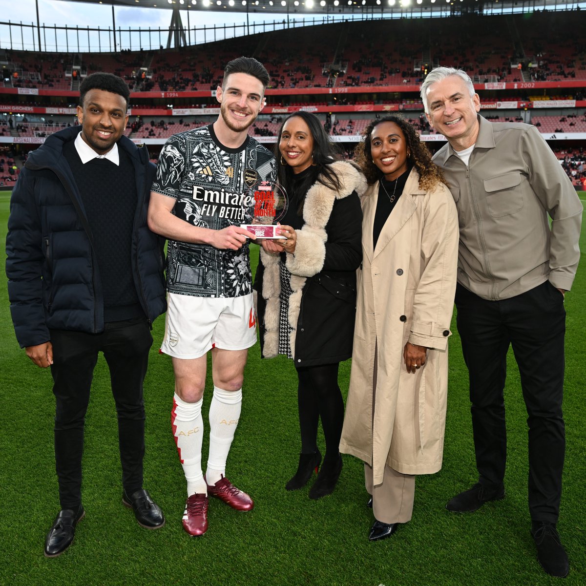 Our February Goal of the Month winner... Declan Rice! 🙌 Presented by @Emirates 🤝