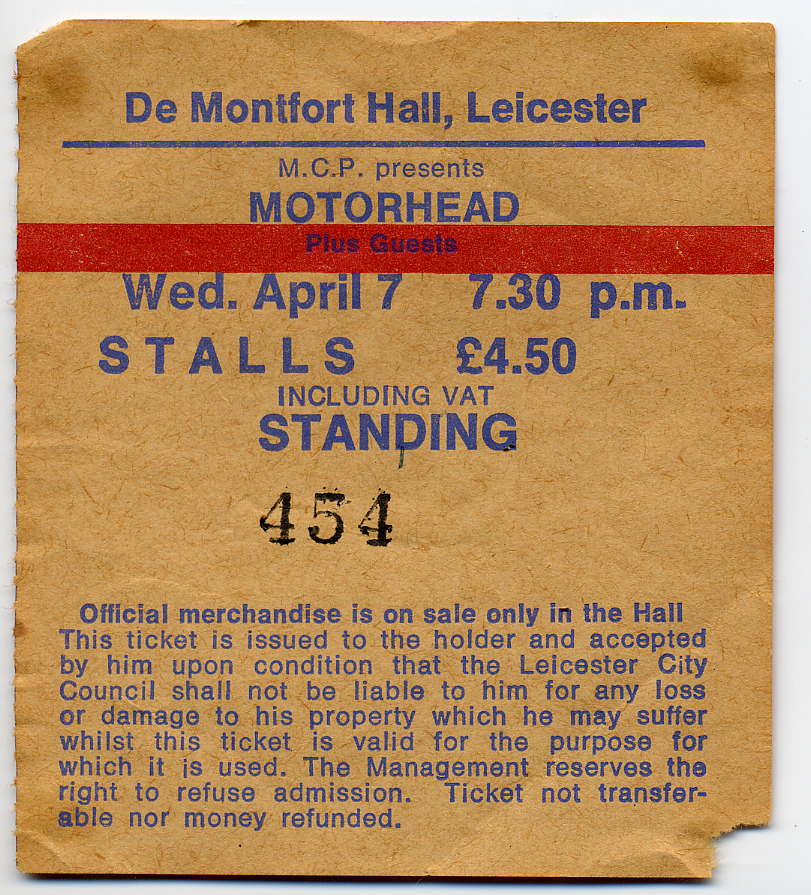 On this day in 1982, the devil’s grip tightened on a two night stand at De Montfort Hall in Leicester, UK. Were you there? motorhead.lnk.to/IF40Digital