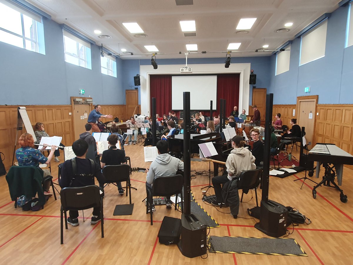 First group rehearsal of our 2024 residential 🙌. We're working hard (and having a lot of fun) preparing to perform for you noyo.org.uk/2024concerts 😀. The sound is... Come find out for yourself. You will LOVE it.