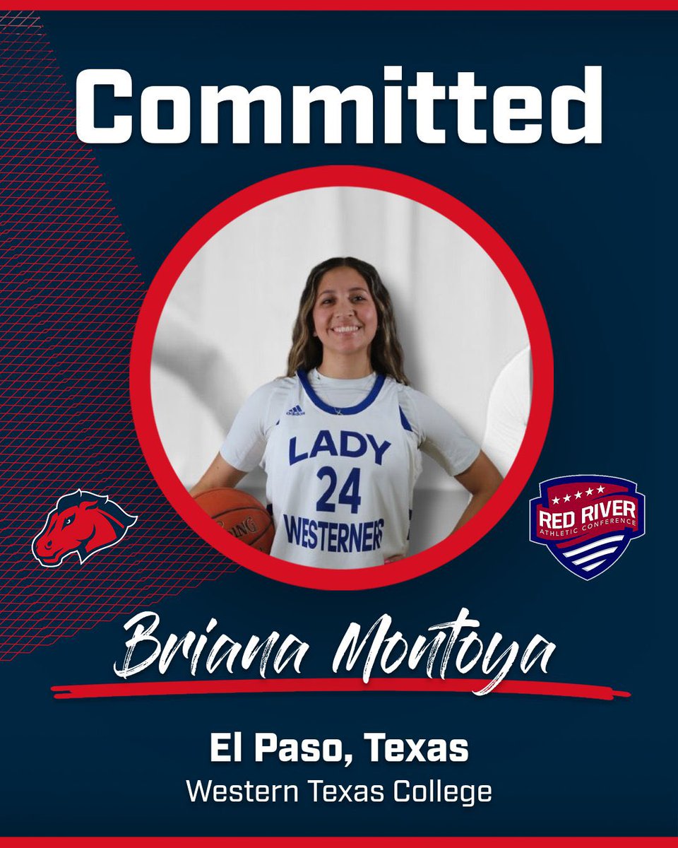 We would like to announce the latest addition to our family! 🏀 Name: Briana Montoya College: Western Texas College Hometown: El Paso, Texas Year: Incoming Junior Stats: 11.6 PPG (41% 3FG - 1st in Conf.)