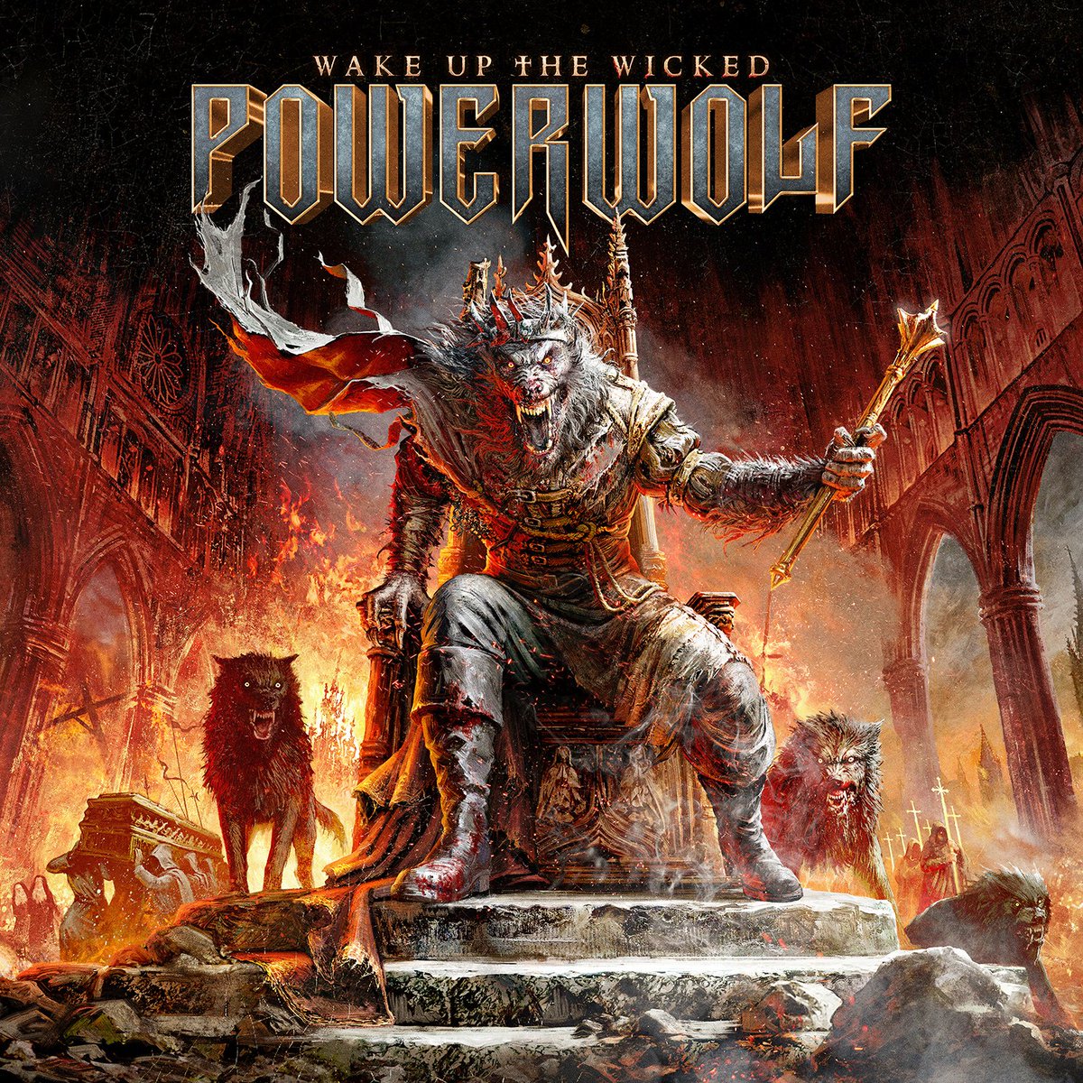 It's time to set the world on fire! The new POWERWOLF album 'Wake Up The Wicked' will be released on July 26, 2024! The once again mesmerizing artwork by Zsofia Dankova perfectly reflects... bit.ly/3VJlkxa ! #powerwolf #wakeupthewicked #heavymetal