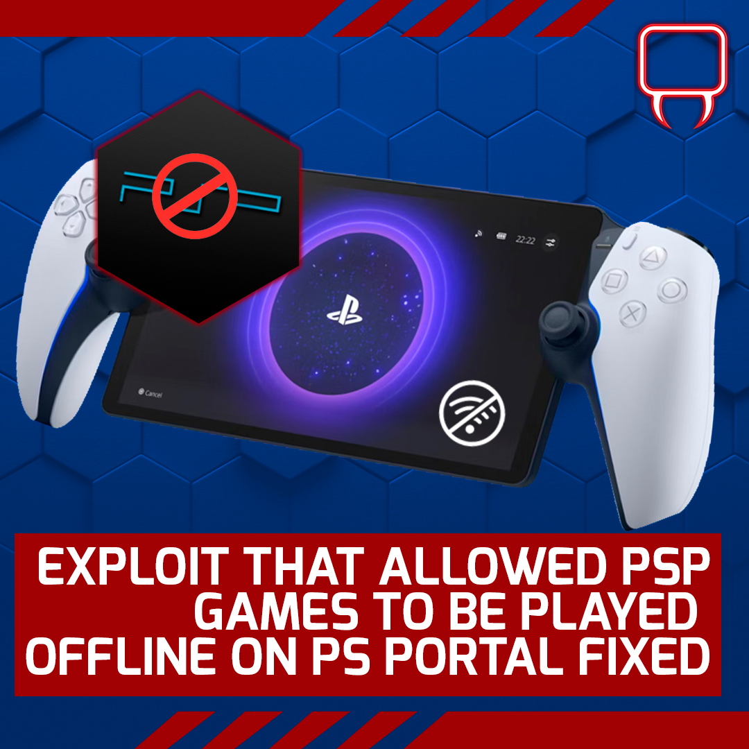 A group of programmers found an exploit in the PS Portal that allowed PSP games to be played offline ... and then reported the issue to Sony . . . #PSPortal #Sony #PSP