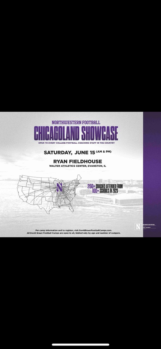 Thanks for the camp invite, can’t wait to compete!! @NUFBFamily @LukeWalerius_ @nalexanderWJHS @StrengthWj @WalshJesuitFB @NEOZoneHS