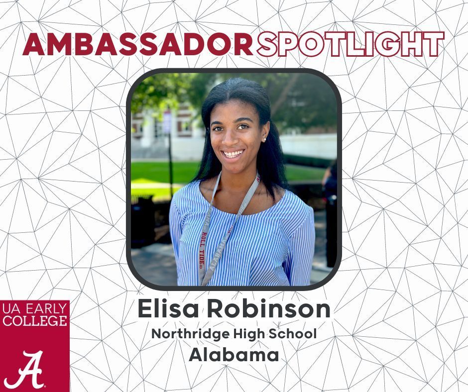 Meet Elisa- a senior from  Alabama. Her favorite course so far has been CJ 101 because of the course content and the professor. Her professor was down to earth and the content gave her a different perspective on criminal justice. It also sparked her interest in a future career!