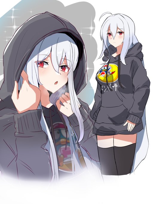 「grey hoodie」 illustration images(Latest｜RT&Fav:50)