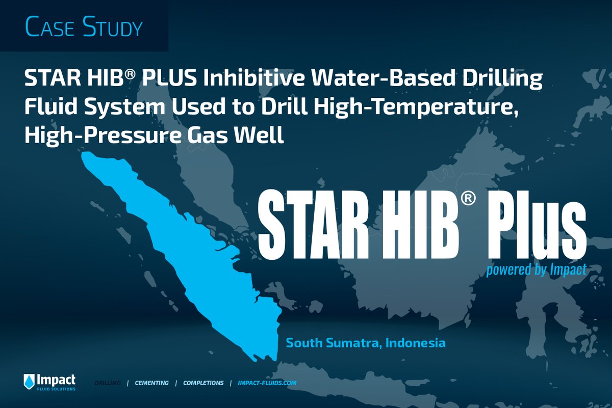 In our latest case history, STAR HIB® Plus, used in a high-performance water-based drilling fluid achieved 20+ days of hole stability &amp; cut drilling costs by 50%. impact-fluids.com/cases/inhibiti…