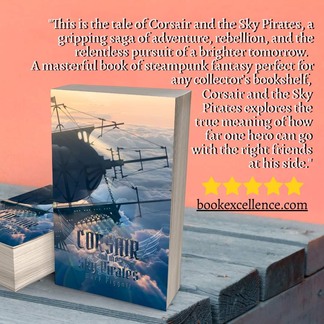 @HannahHanvey Enter a brave new #steampunk world where the legends of history challenge the future as you take to the skies with CORSAIR AND THE SKY PIRATES! Soar into the award-winning adventure from #IndieAuthor Mark Piggott and @CuriousCorvidP! Nikola Tesla and Jules Verne collaboration