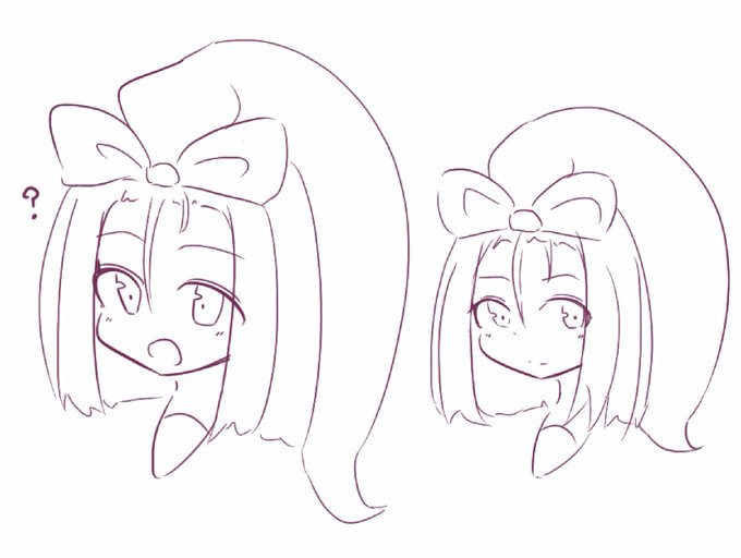 親なのに鯵子ちゃんの作画が全く安定しない 